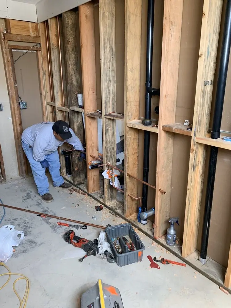 Commercial rough-in plumbing for Commercial Plumbing in Radnor